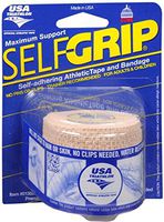 Self-Grip Self-Adhering Athletic Tape/Bandage 2 Inches, Beige 1 ea (Pack of 4)