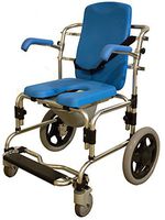 Baltic Professional Transport Shower/Commode Chair-Padded