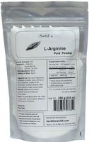 NuSci L-Arginine Powder Pure Base Form (250 Grams (8.8 oz))