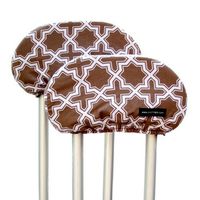 Crutch Caps - Lattice Brown
