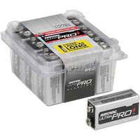 Rayovac Alkaline Ultra Pro 9V 12 Battery Contractor Pack - Pkg Qty 12, (Sold in packages of 12)