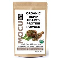 Organic Hemp Heart Protein Powder-60% | US Grown | Cold Processed & Stored | Made from The Hemp Heart | 3 LB