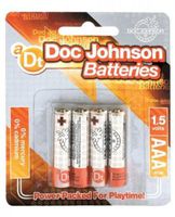Doc Johnson Batteries - AAA 4 Pack (Pack Of 2)
