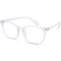 GEKKALE Blue Light Blocking Glasses for Men Women, Anti Blue Light Computer Reading Gaming Glasses, Anti Eyestrain UV Filter Lens Lightweight Frame Eyeglasses HD Clear Lens Glasses