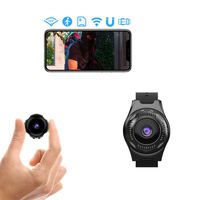 Spy Camera 1080P Video Recorder Wireless IP Mini Cameras Hidden Camera Ultra Small Camera WiFi Remote View Home Security cam Mini Security Monitoring 160°Angle Nanny Cam Night Vision Motion Dete