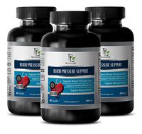 Digestive Health Pill - Blood Pressure Support - Natural Blood Pressure - 3 Bottles 180 Capsules