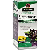 Nature's Answer Sambucus Black Elder Berry Extract Original 4 Ounce