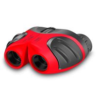 JRD&BS WINL Best Gifts for Teen Girl,Compact Binocular for Children Toys for 3-12 Year Old Girls to Watching Wildlife or Hiking,Popular Gifts for Boys and Girls(Red)