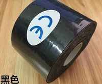 Rock Tape Shin Splints K Tape Hockey Socks 11Colors 5Cm5M Protect Leggings Tape Elbow Kneepads Elastic Bandage Knee Tactical Pad Support Kinesiology Adhesive Tape Knee (Black)