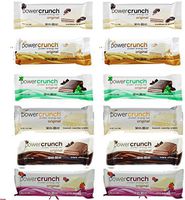 Power Crunch High Protein Energy Snack1.4-Ounce Bars (Pack of 12), Variety Pack of 6 Delicious Flavors