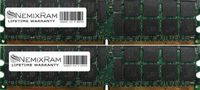 4GB (2X2GB) Nemix Ram Certified DDR2 ECC Memory for Dell PowerEdge 1800 1850 1855 A0751671 A1461052