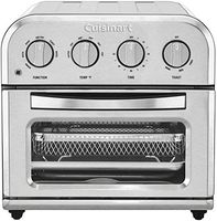 Cuisinart TOA-28 Compact AirFryer Toaster Oven Air Fryer, 12.5" x 15.5" x 11.5", Silver