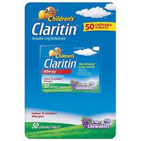 Children's Claritin Chewables Tablets, Grape (50 ct.)