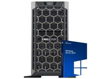Dell PowerEdge T640 Tower Server Bundle with 2 Intel Silver 8-Core CPUs, 256GB DDR4 RAM, 3.2TB Enterprise SAS SSDs, RAID, Windows 2019 (Renewed)