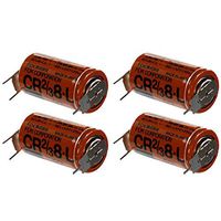 4x Fuji 2/3 8L 3V Lithium Batteries ER17/33 equivalent w/Pin Tabs FAST USA SHIP