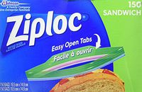 Super Value Ziploc Sandwich Bags (150 bags x 2 = 300 bags)