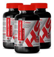 Boost Muscle Growth Naturally - TRIBULUS TERRESTRIS Extract 1000Mg - Tribulus terrestris for Sex - 3 Bottles 270 Tablets