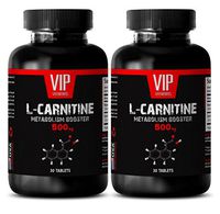 Carnitine for Women - Carnitine 500mg - Increases Endurance, Strength, Stamina (2 Bottles - 60 Tablets)