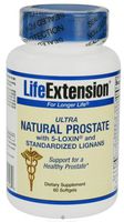 Life Extension Ultra Natural Prostate, Softgels, 60-Count