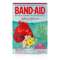 BAND-AID Children's Adhesive Bandages, Disney Princess, Assorted Sizes 20 ea (Pack of 3)