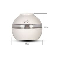 Alixyz Air Aroma Essential Oil Diffuser LED Ultrasonic Aroma Aromatherapy Humidifier (White)
