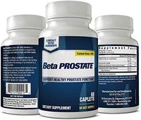 Beta Prostate Supplement for Men - Urinary Health & Prostate Support w/Beta Sitosterol, not Saw Palmetto - Reduce Bathroom Trips, Promote Sleep, Better Bladder Emptying (60 Caplets, 30 Days)