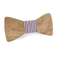 Wooden Bow tie gift weddings birthday ceremony man idea gift "Brad" original Vinyluse