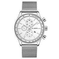 Men's Watches,Fxbar Nylon Strap Men Analog Wrist Watch Luxury Business Wristwatch Dress Watch(G)