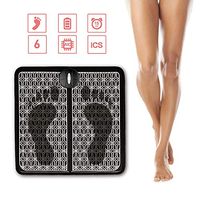 XYZBAM EMS Intelligent Foot Massager, Foot Massage, Blood Circulation, Automatic Foot Massage Machine, Suitable for Home Office