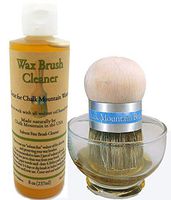 Chalk Mountain Brushes 8 oz Solvent Free All Natural Chalk Furniture Paint Wax Brush Cleaner. Made Especially for Walnut Based Waxes"Brush Not Included"