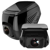 idealTech X1D Dash Cam Front and Rear 1080P+1080P Dual Lens Built-in WIFI, Powerd by SUPER Capacitor Support up to 256GB TF Card