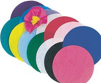 ROYLCO INC. TISSUE CIRCLES 4 INCH (Set of 3)