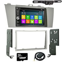 DVD GPS Navigation Multimedia Radio and Dash Kit for Toyota Solara 2004-2008 with Backup Camera