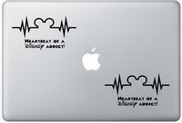 Disney Heartbeat Disney-Inspired Fan Art Mickey Mouse ArcDecals78601681 Set Of Two (2x) , Decal , Sticker , Laptop , Ipad , Car , Truck