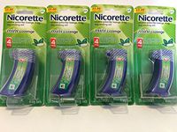 Nicorette Mini Lozenge Mint 4mg 20 Pieces Each. Pack of 4.