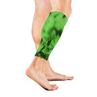 Leg Sleeve Summer Green Leaf Calf Sleeves 1 Pair for Men/Women Running/Cycling/Maternity/Travel/Ourdoor Activities