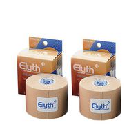 Elyth Kinesiology Tape, 16.4 ft Lenght x 1.97 '' Width, 2 Pieces, Neutral