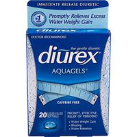 Diurex Diuretic AquaGels, 20 Count