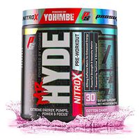 ProSupps Mr. Hyde NitroX Pre-Workout Powder Energy & Nitric Oxide Boosting Drink, Intense Sustained Energy, Pumps & Focus Powered by Yohimbe, Beta Alanine, Creatine & Nitrosigine, 30 True Servings