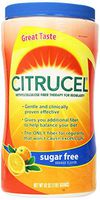 Citrucel Methylcellulose Fiber Therapy for Regularity with SmartFiber Sugar Free/Orange Flavor 42Oz (1191g)