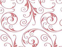 Classic Print Cello Rolls - 40"x100' Jewel Swirl Red Cello Roll 1.0 mil (2 Rolls) - WRAPS-CR40JSR