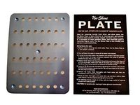 Nushine Magic Cleaning Plate (Small 11.5 x15.4cm) - Rapidly Cleans Many Items at Once! Reuse Multiple Times, no Harsh Chemicals Involved