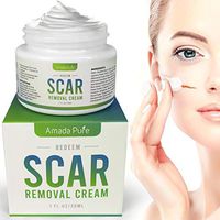 Amada Pure Scar Removal Cream - Acne Scar Removal Cream for Face and Body, Old & New Scars from Cuts, Stretch Marks, C-Sections & Surgeries - with Natural Herbal Extracts Formula - (30 ml)