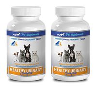 PET SUPPLEMENTS Urinary Tract Support for Cats - Healthy Urinary Complex - for Dogs and Cats - Advanced Support - CHEWABLE - cat Cranberry Supplement - 2 Bottle (180 Chews)