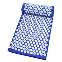 Redsa Back and Neck Pain Relief Acupressure Mat and Pillow Set, Sleep Aid Relief in Cotton Regular Size Mat, Relieves Your Stress of Lower Upper Back and Sciatic Pain