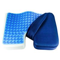 Galashield Coccyx Cushion Cool Gel Seat Cushion Memory Foam Pillow Orthopedic Tailbone and Sciatica Pain Relief with Mesh Cover Great for Office Car Seat and Wheelchair