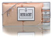 Le Blanc® White Flowers Dryer Sachet 2-Pack with 2 FL. OZ. Bottle of Coordinating Specialty Wash, One Pack