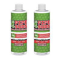 Pipe SUDS Pure Natural Bong -Pipe-Bubbler, Vape, Glass, Acrylic, Ceramic Cleaner. Safe for Humans & The Planet, 12 ou: Pack of 2 Unscented