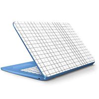 Skinit Decal Laptop Skin for Stream 14-ax010nr - Officially Licensed Originally Designed White Grid Design