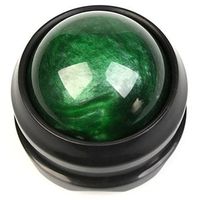 SUPVOX 2pcs Manual Massage Ball Roller Pain Relief Massager Therapy for Back Muscles Shoulders Neck Back Foot (Green)